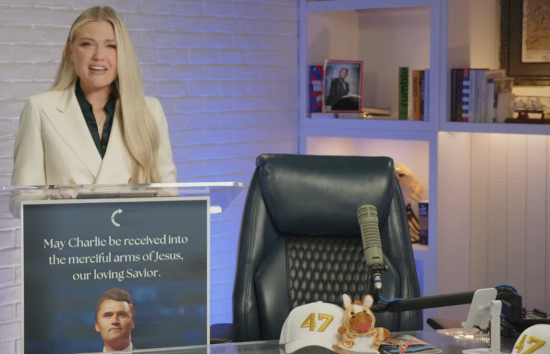 Erika Kirk’s eulogy for her husband Charlie Kirk